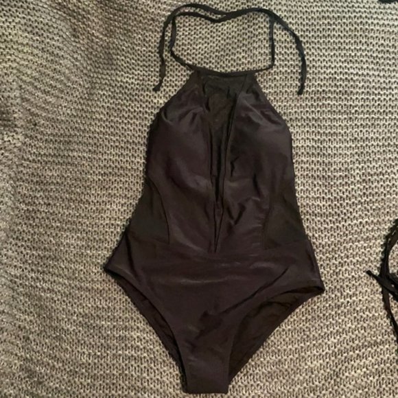 Ted Baker Swimsuit Mesh Panel  DD32 Sz 10 - Picture 3 of 8
